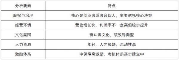 成長型企業(yè)的激勵環(huán)境