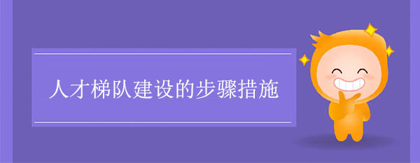 人才梯隊(duì)建設(shè)的步驟措施