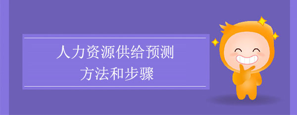 人力資源供給預(yù)測(cè)方法和步驟